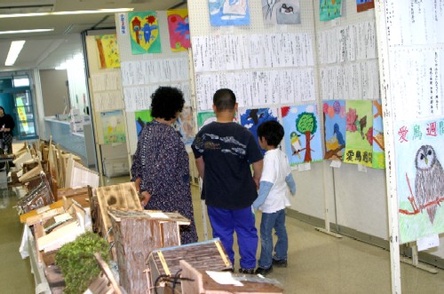 愛鳥週間作品展