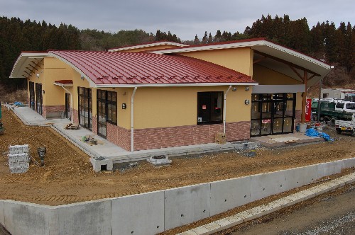 名足保育園の新築工事すすむ