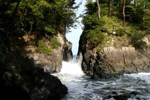 初夏の神割崎