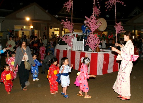 親子で楽しい夕涼み会