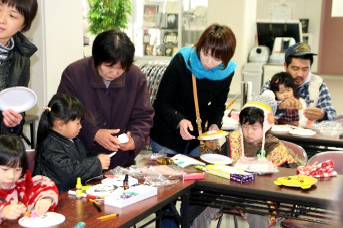 親子で人形作り