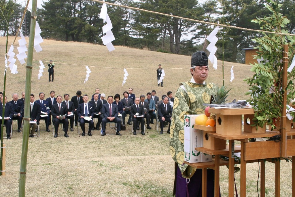 神割崎キャンプ場の安全を願う