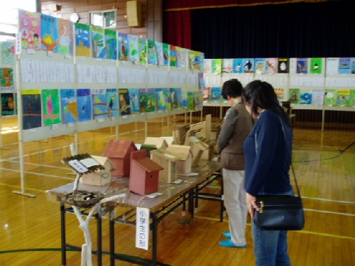 愛鳥週間作品展