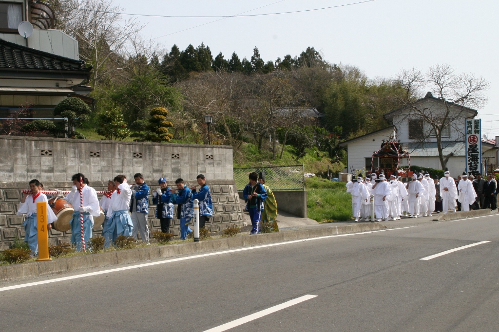 戸倉神社　春の祭礼