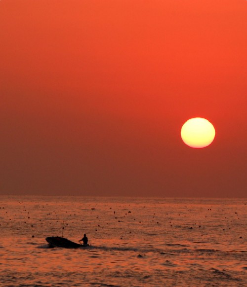南三陸町の日の出